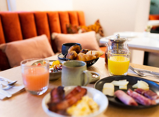 French breakfast at Hotel Bonsoir Madame